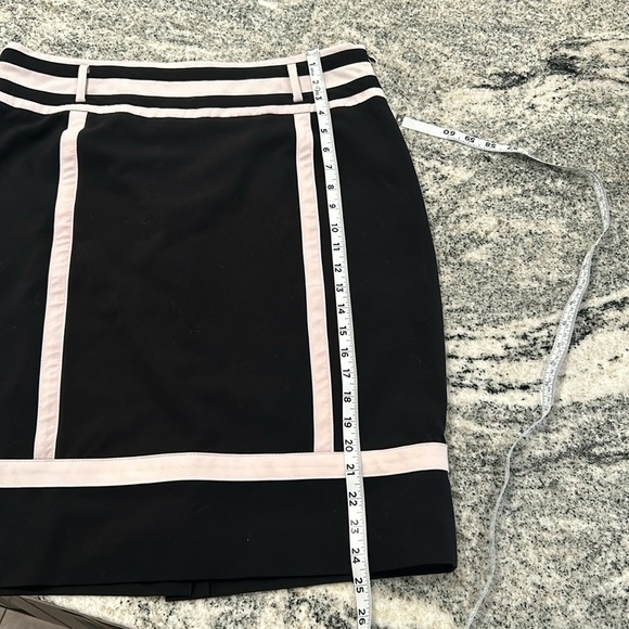 WORTHINGTON SIZE 14 black light pink trim  Barbie core colorblock officewear - Picture 3 of 11